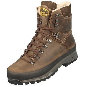 Scarpe per passeggiate escursionismo Meindl Island gtx vibram pelle marrone