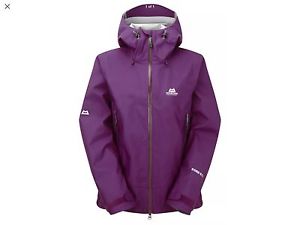 Mountain Equipment Womens Saltoro Goretex Jacket-- Foxglove Size 14