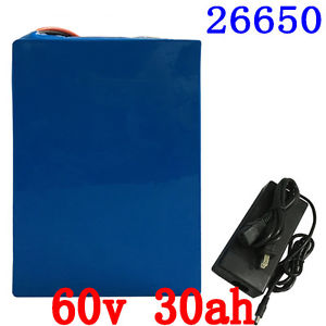 ebike lithium battery 60v 30ah lithium ion bicycle 60v scooter battery kit 2000w