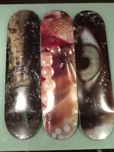 SET OF 3 MARILYN MINTER  Supreme Skateboard Decks