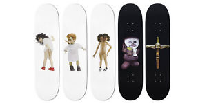 SET OF 5 Chapman Brothers Supreme Skateboard Decks