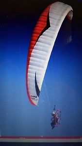 Paragliding wing $1500 Axis Power Pluto II XL  33 m weight range 120 to 155 kg