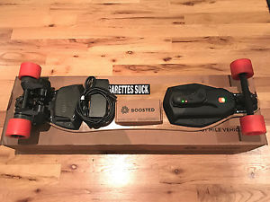 Boosted Board V1 Dual+ Electric Skateboard + New Battery, Charger & Bearings!