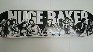 baker skateboard deck nuge , bob marley, frank zappa, jerry garcia, dio, sid