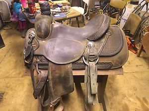 Cowboy Tack Dennis Moreland Cowboy Saddle