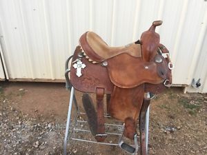 14in Martin Sherry Cervi Collection Barrel Saddle