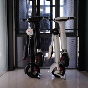 Electric folding scooter