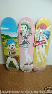 SUPREME x Takashi Murakami Multicolor Skate Skateboard Board Mr. Deck SET OF 3