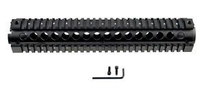 SNIPER® Two Piece 12.5" Quad Rail Handguard Holding System Fit TRIANGLE End Cap