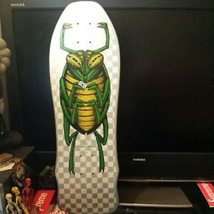 80s Vintage Powell Peralta GREEN BUG Art Multicolor Skateboard Skate Board Deck