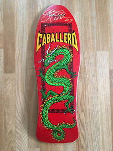 Vintage POWELL PERALTA Caballero Dragon Multicolor Skateboard Skate Board Deck