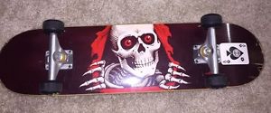 1995 Powell Peralta Bones " Ripper " Skateboard Deck Vintage RARE - Indy Trucks