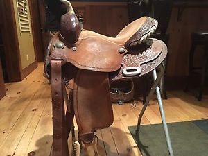 14 Connie Combs Barrel Saddle