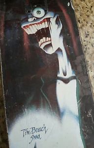 Rare 93 Tim Brauch SMA Everslick skateboard Santa Cruz nos natas slick Grail RIP