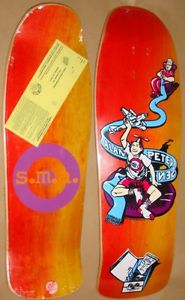 vintage sma santa cruz Alan Peterson skateboard