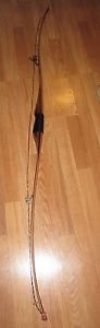 WES WALLACE LONG BOW "The royal" 47# 28" 66" Custom Made