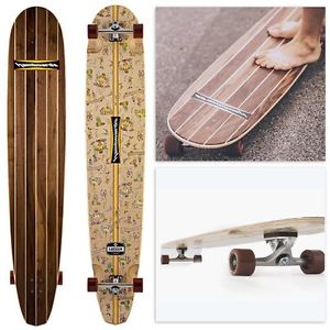 Hamboards Logger Longboard Skateboard Walnut Stringer