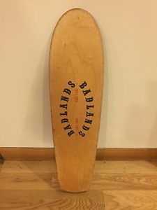 1970'S NOS Rare Badlands Pool Tool Skateboard Deck