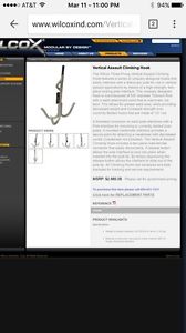 willcox grappling hook military strength