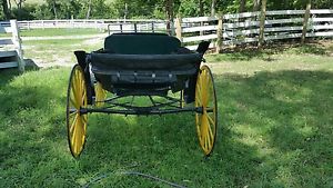 Antique horse drawn carriage