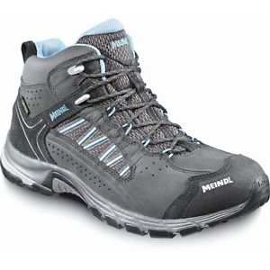 Meindl Journey Lady Mid GTX Comfort Fit Damen Wanderschuhe grau