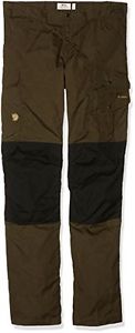 Fjällräven - Pantaloni da uomo TREK King Barents Pro, Verde - Verde oliva scur