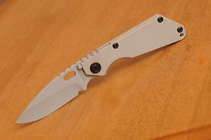 Strider knife SNG w/ micro melt PD#1 steel cerakote antique grey VERT rare knife