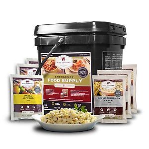 Wise Company 84 Serving Breakfast & Entree Bucket Long-Term Food Storage