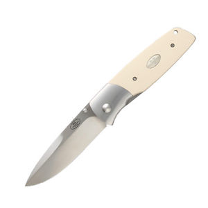 Fallkniven PXLim Folding Knife - Liner Lock 3G Steel Ivory Micarta