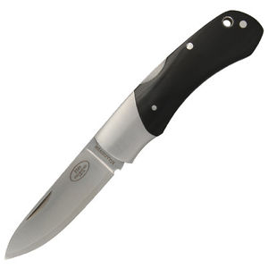 Fallkniven FH9bh Black Hawk Folding Hunter Knife Lockback Lam.Cos Black Micarta