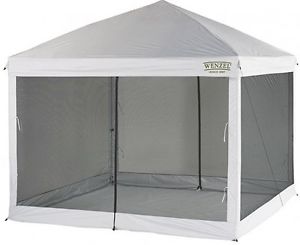 Wenzel 10x10 Straight Leg Smartshade SCREEN house CANOPY TENT Camping TAILGATING