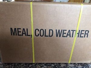 MRE Cold Weather Meals Ready to Eat Inspection Dated 1/2019 (1 case)