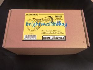 NEW NITECORE TM16GT 3600 LUMENS 1003 meters LED FLASHLIGHT[tm15,tm16, tm26,tm36]