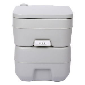 15X (5 Gallon 20L Portable WC Toilet Flush Camping Porta Travel Outdoor Hikin DP