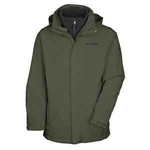 Vaude, Giacca doppio strato Uomo Kintail 3 In 1, Verde (Pine), S