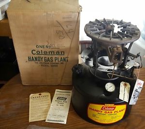 Very Rare Coleman Handy Gas Plant No. 457G NIB. NOS.