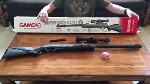 Gamo Whisper Fusion Mach 1 6110063254 .177 3-9x40 Scope 1420FPS