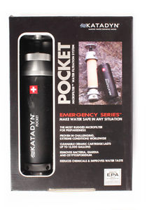 Katadyn 8018932 Pocket Microfilter w/Carbon Cartridge