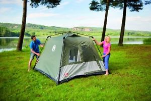 Tent For Four Person - Green/White