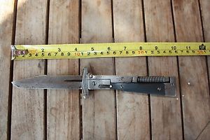 Vintage Russian Prison Made AK-47  Compression  Switchblade  Knife MESSER PUUKKO