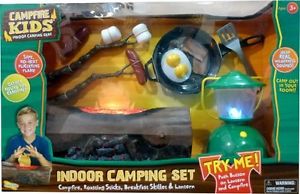 Insect Lore CAMPFIRE KIDS INDOOR CAMPING SET