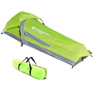 DOPPELGANGER OUTDOOR 1 person one-touch solo tent T1-51 compact tarp Sports NEW