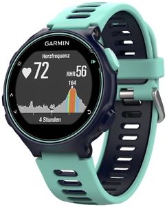 Garmin Forerunner 735XT Tri Bundle Frost blau