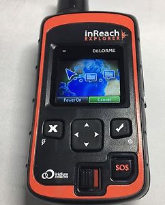 DeLorme InReach Explorer Communicator GPS Compass Altemeter Global Coverage Used