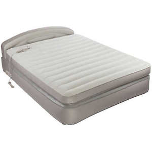 AeroBed Opti-Comfort Queen Air Mattress with Headboard Camping Airbed Air Mat AU