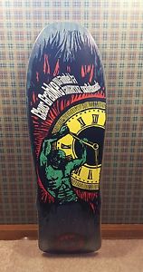 Vintage skateboard deck NOS Santa Cruz GRABKE Holding back time not a reissue