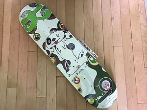 NEW Supreme Takeshi Murakami Skateboard Deck Bunbu Kun Yellow