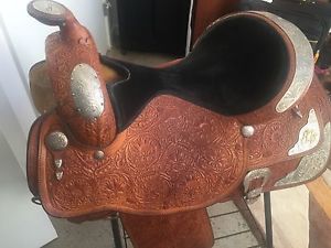 Circle Y Western Pleasure Equitation Show 16 inches Saddle