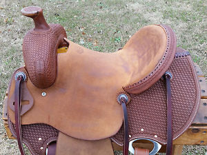 15.5" Spur Saddlery Ranch Roping Saddle (Made in Texas)