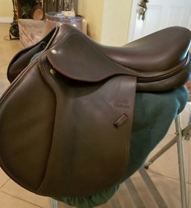 Devoucoux Biarritz, 2014, D3D, cc, english saddle,17.5, superb